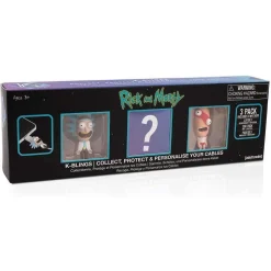 Rick & Morty K-Blings 3-Pack Cable Protectors Personalize Adult Swim Wow! Stuff