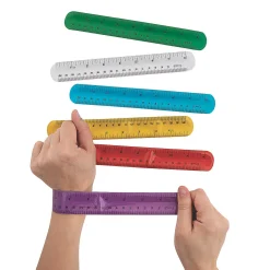 Ruler Slap Bracelets - 12 Pc.