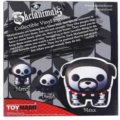Skelanimals 4.5 Inch Collectible Vinyl Figure Maxx The Bulldog