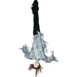 Slashing Upside Down Reaper Halloween Decoration