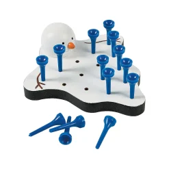 Snowman Peg Game