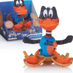 Space Jam A New Legacy Daffy Duck Plush Drop 'N Pop Basketball Kids Interactive Toy Wow! Stuff