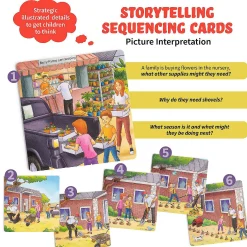 Spark Sequencing Cards For Storytelling And Speech Therapy Game Special Education