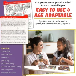 Spark Sequencing Cards For Storytelling And Speech Therapy Game Special Education