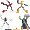Spider-Man Marvel Bend & Flex Anti-Venom Mysterio Hobgoblin Heroes Figure Set Hasbro