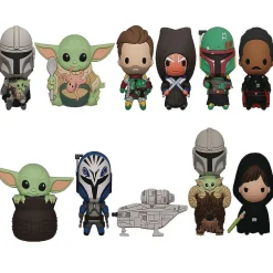 Star Wars Mandalorian Series 2 3D Foam Bag Clip One Random