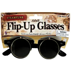 Steampunk Glasses - 1 Pc.