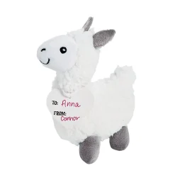 Stuffed Llamas Valentine Exchanges With Card For 12