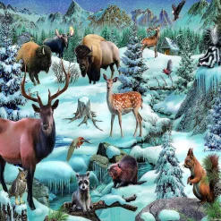 Sunsout Meadowland Winter 1000 Pc Jigsaw Puzzle