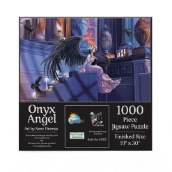 Sunsout Onyx Angel 1000 Pc Jigsaw Puzzle