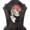 Tombstone Tapping Skeleton Decoration