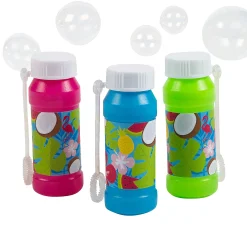 Tropical Bubble Bottles - 12 Pc.