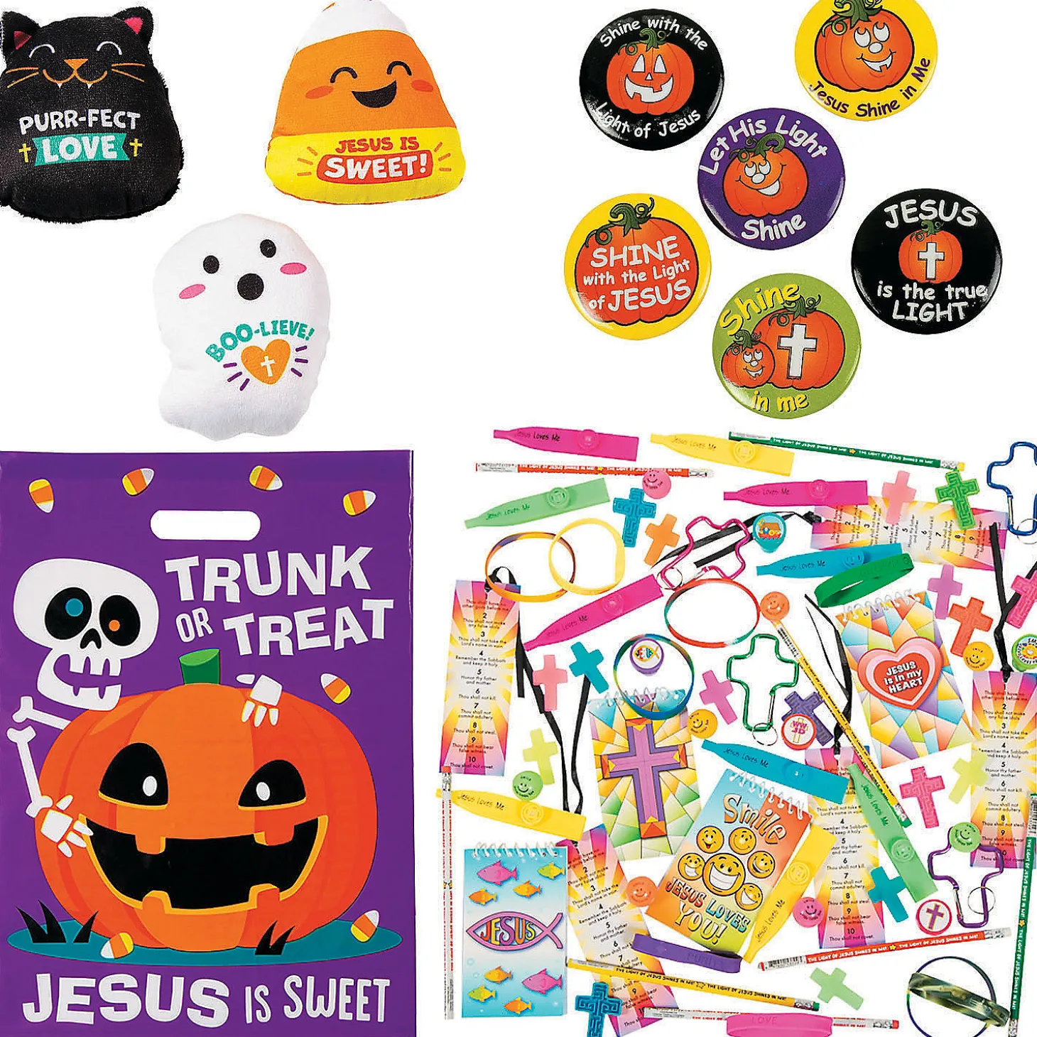 Trunk-Or-Treat Goody Bag Kit For 50