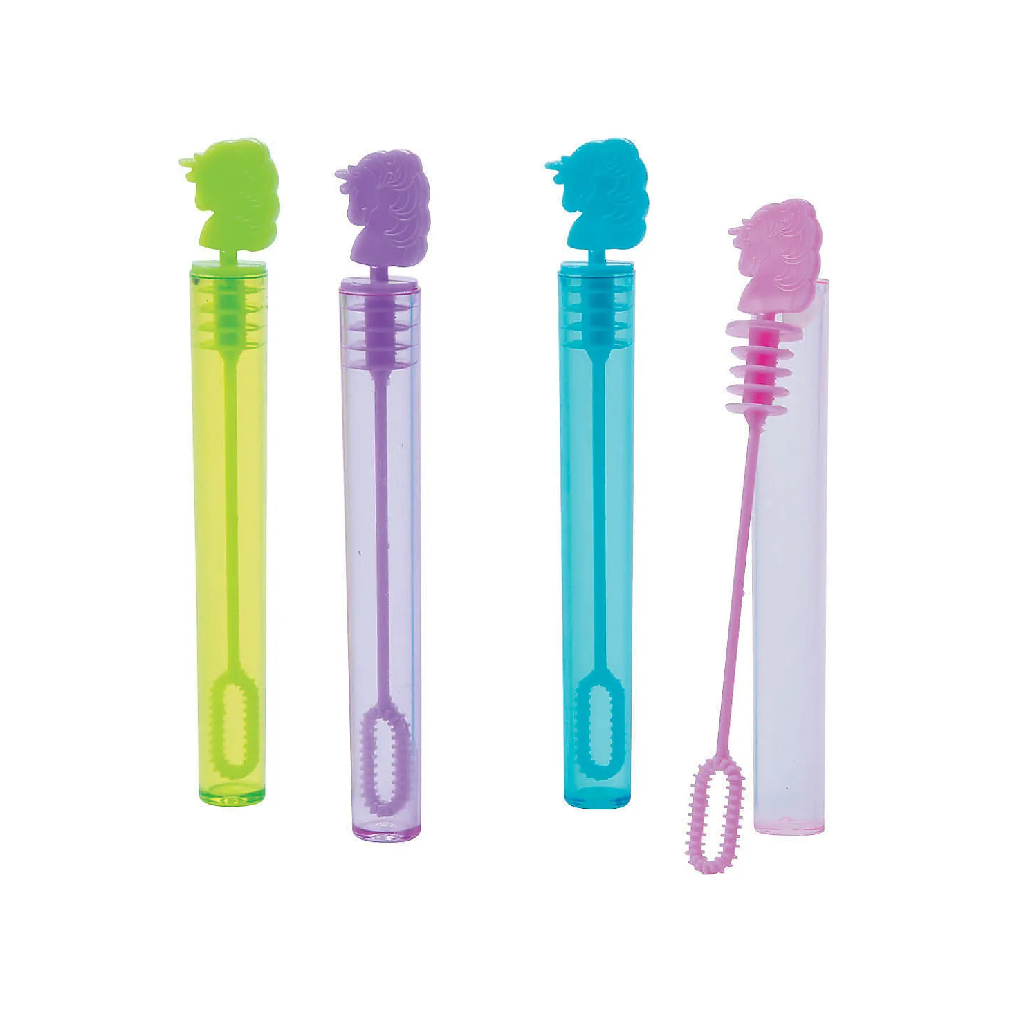 Unicorn Bubble Tubes - 24 Pc.