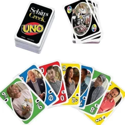 Uno Schitt's Creek Card Game For Teens & Adults For Family Or Game