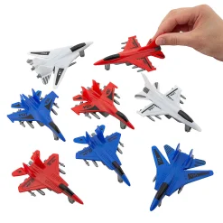 Usa Pull-Back Fighter Jets - 12 Pc.