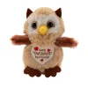 Valentine Stuffed Owls - 12 Pc.