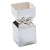 Vertical Square Hourglass Favor Boxes - 12 Pc.