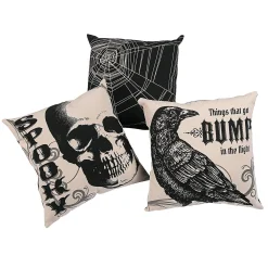 Vintage Throw Pillows Halloween Decorations