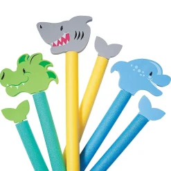 Water Animal Pool Noodle Attachments - 6 Pc.
