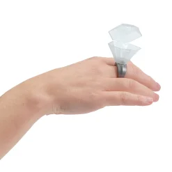 Wedding Ring Plastic Shot Glasses - 12 Ct.