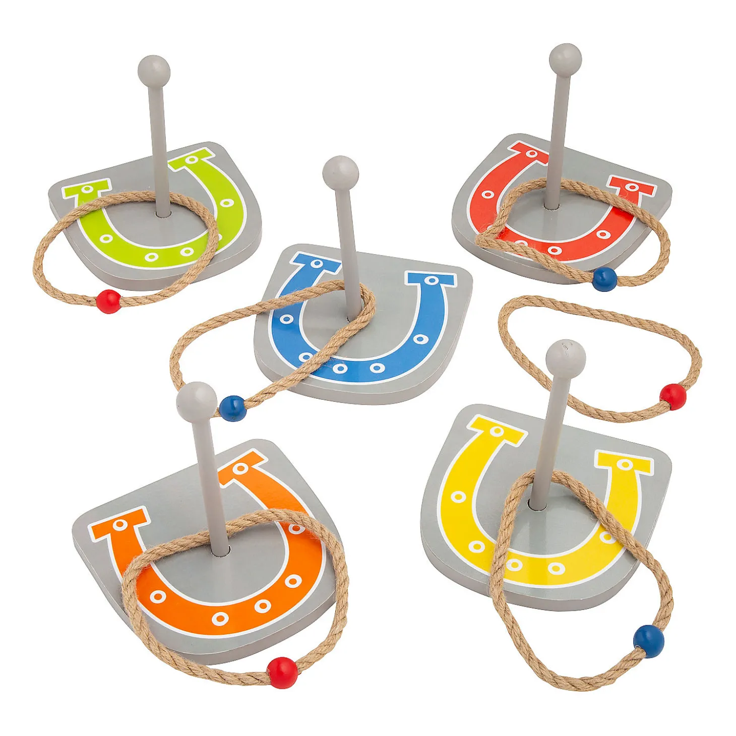 Western Horseshoes Ring Toss Game