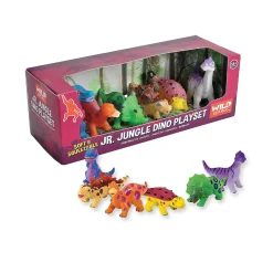 Wild Republic Junior Jungle Box Set Dinosaur Toys