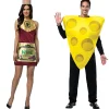 Wine Bottle & Cheese Couples Costumes