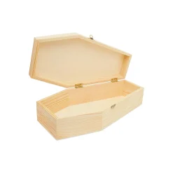 Woodpeckers Crafts, Diy Unfinished Wood 12" Coffin, Pack Of 2