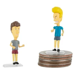 Worlds Smallest Beavis And Butthead Micro Figure One Random