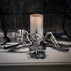 Yoga Skeletons Halloween Decoration